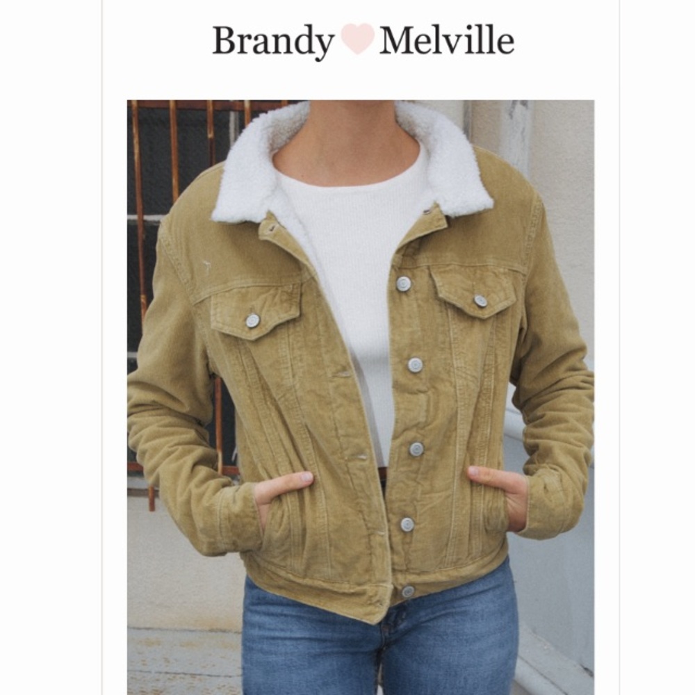 Brandy Melville Shaine Corduroy Jacket